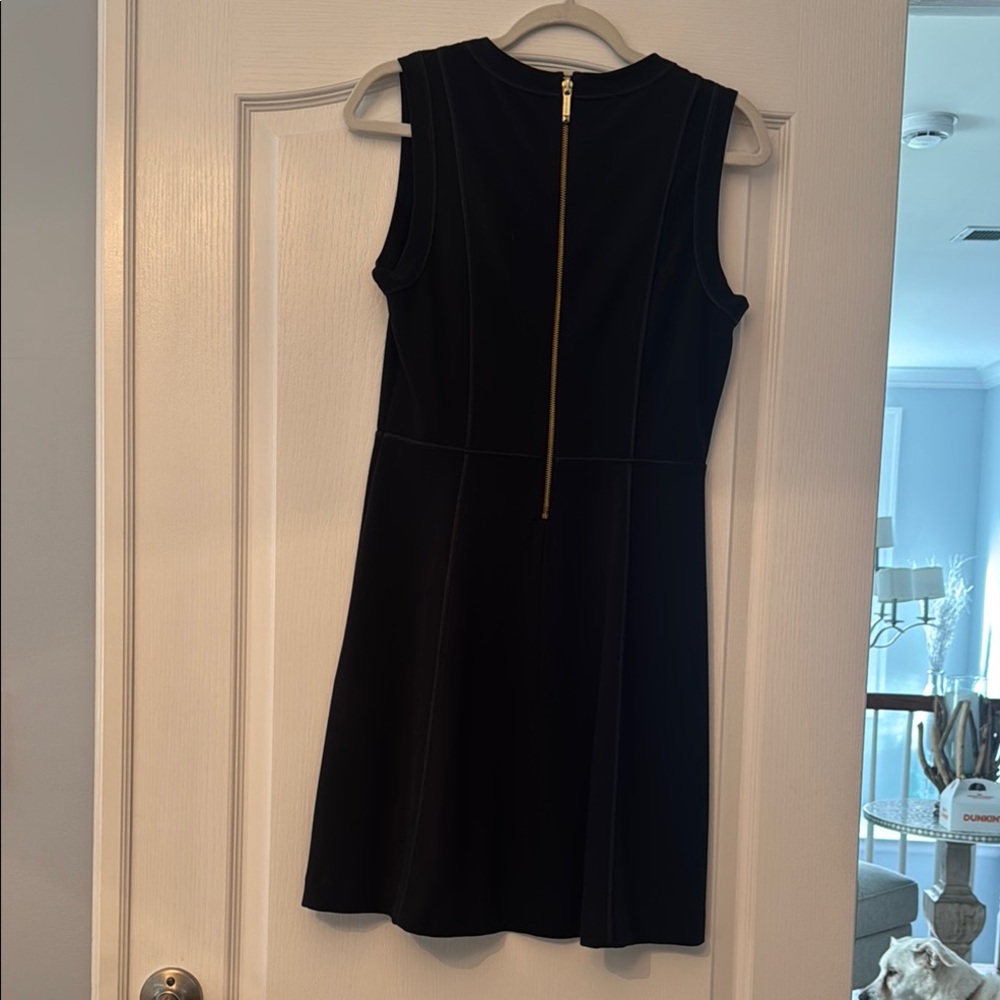 MICHAEL Michael Kors Black Sleeveless A-line Mini Dress